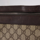 GUCCI GG Supreme Shoulder Bag PVC Beige Silver 92560 Auth 186848-18
