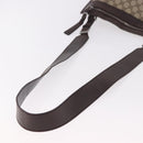 GUCCI GG Supreme Shoulder Bag PVC Beige Silver 92560 Auth 186848-8