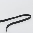 LOEWE Schoudertas Leer Zwart Zilver Auth 186849A-8