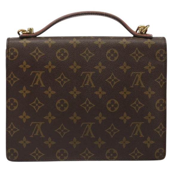 LOUIS VUITTON Monogram Monceau 26 Shoulder Bag M51187 LV Auth 186852