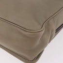 LOEWE Anagram Mya Shoulder Bag Leather Beige Gold Auth 186857A-15