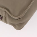 LOEWE Anagram Mya Shoulder Bag Leather Beige Gold Auth 186857A-16