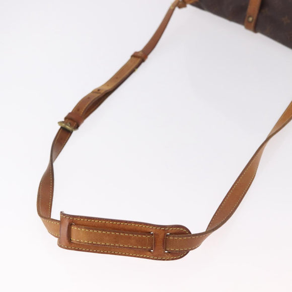 LOUIS VUITTON Monogram Saumur 30 Shoulder Bag M42256 LV Auth 186859
