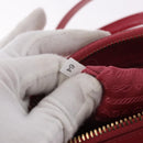 PRADA Hand Bag Saffiano Leather 2way Pink Gold Auth 186860V-32
