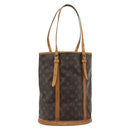 LOUIS VUITTON Monogram Bucket GM Shoulder Bag M42236 LV Auth 186861-1