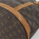 LOUIS VUITTON Monogram Bucket GM Shoulder Bag M42236 LV Auth 186861-16