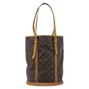 LOUIS VUITTON Monogram Bucket GM Shoulder Bag M42236 LV Auth 186861-13