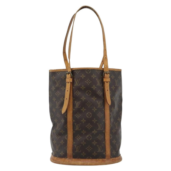 LOUIS VUITTON Monogram Bucket GM Shoulder Bag M42236 LV Auth 186861