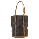 LOUIS VUITTON Monogram Bucket GM Shoulder Bag M42236 LV Auth 186861-2