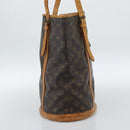 LOUIS VUITTON Monogram Bucket GM Shoulder Bag M42236 LV Auth 186861-3
