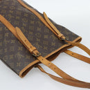 LOUIS VUITTON Monogram Bucket GM Shoulder Bag M42236 LV Auth 186861-6