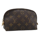 LOUIS VUITTON Monogram Pochette Cosmetic PM Pouch M43998 LV Auth 186863-1