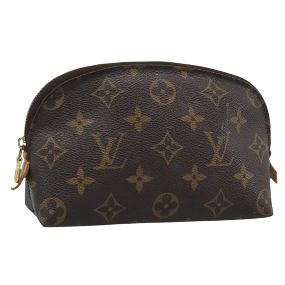 LOUIS VUITTON Monogram Pochette Cosmetic PM Pouch M43998 LV Auth 186863