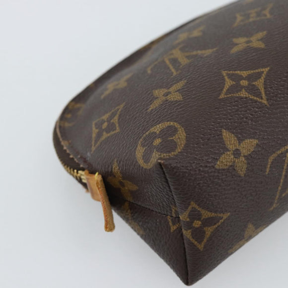 LOUIS VUITTON Monogram Pochette Cosmetic PM Pouch M43998 LV Auth 186863