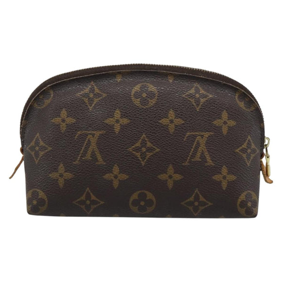 LOUIS VUITTON Monogram Pochette Cosmetic PM Pouch M43998 LV Auth 186863