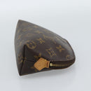 LOUIS VUITTON Monogram Pochette Cosmetic PM Pouch M43998 LV Auth 186863-4