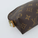 LOUIS VUITTON Monogram Pochette Cosmetic PM Pouch M43998 LV Auth 186863-14
