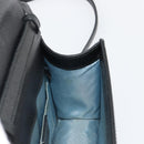 GUCCI Silvi Web Sherry Line Hand Bag Leather 2way Black Gold 470270 Auth 186865V-23