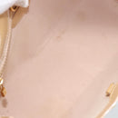 LOUIS VUITTON Monogram Vernis Wilshire PM Hand Bag Broncorail M91452 Auth 186866-11