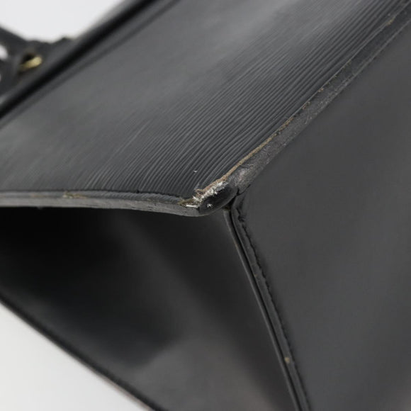 LOUIS VUITTON Epi Riviera Hand Bag Black M48182 LV Auth 186869