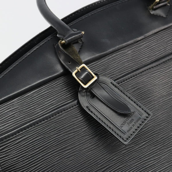 LOUIS VUITTON Epi Riviera Hand Bag Black M48182 LV Auth 186869