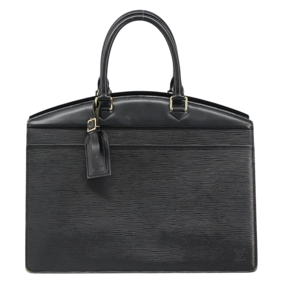 LOUIS VUITTON Epi Riviera Hand Bag Black M48182 LV Auth 186869