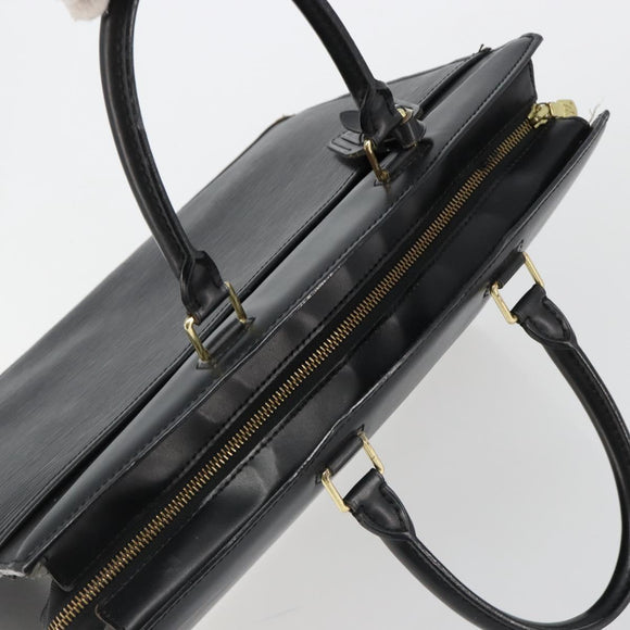 LOUIS VUITTON Epi Riviera Hand Bag Black M48182 LV Auth 186869