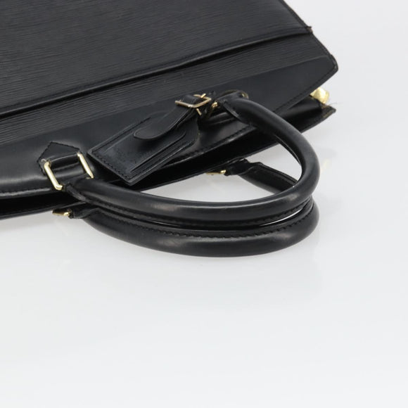 LOUIS VUITTON Epi Riviera Hand Bag Black M48182 LV Auth 186869