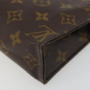 LOUIS VUITTON Monogram Poche Toilette 19 Pouch M47544 LV Auth 186870-15