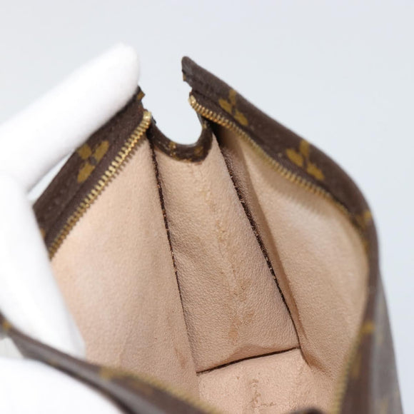 LOUIS VUITTON Monogram Poche Toilette 19 Pouch M47544 LV Auth 186870