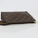 LOUIS VUITTON Monogram Poche Toilette 19 Pouch M47544 LV Auth 186870-5