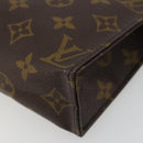 LOUIS VUITTON Monogram Poche Toilette 19 Pouch M47544 LV Auth 186870-7
