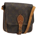 LOUIS VUITTON Monogram Cartouchiere PM Shoulder Bag M51254 LV Auth 186874-1