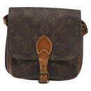 LOUIS VUITTON Monogram Cartouchiere PM Shoulder Bag M51254 LV Auth 186874-13