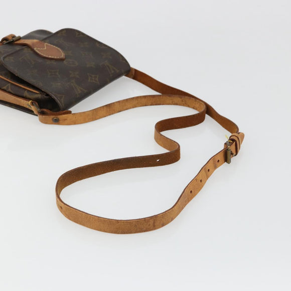 LOUIS VUITTON Monogram Cartouchiere PM Shoulder Bag M51254 LV Auth 186874