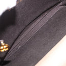 CHANEL Matelasse Chain Shoulder Bag Lamb Skin Beige Gold CC Auth 186875-26