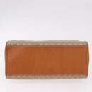 CELINE Macadam Canvas Hand Bag PVC Beige Gold Auth 186876-5