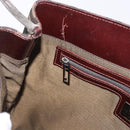 FENDI Zucca Canvas Hand Bag Black Brown Auth 186884-23