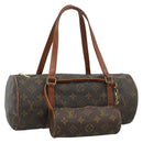 LOUIS VUITTON Monogram Papillon 30 Hand Bag M51385 LV Auth 186887-1