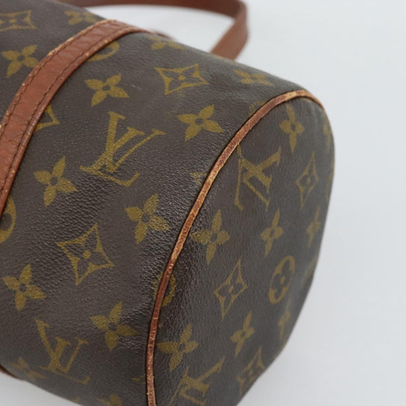 LOUIS VUITTON Monogram Papillon 30 Hand Bag M51385 LV Auth 186887