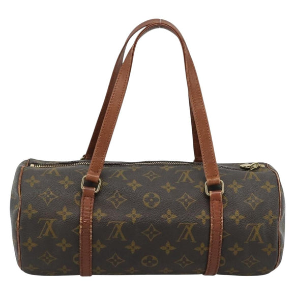 LOUIS VUITTON Monogram Papillon 30 Hand Bag M51385 LV Auth 186887