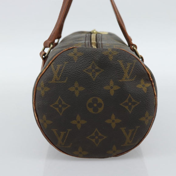 LOUIS VUITTON Monogram Papillon 30 Hand Bag M51385 LV Auth 186887