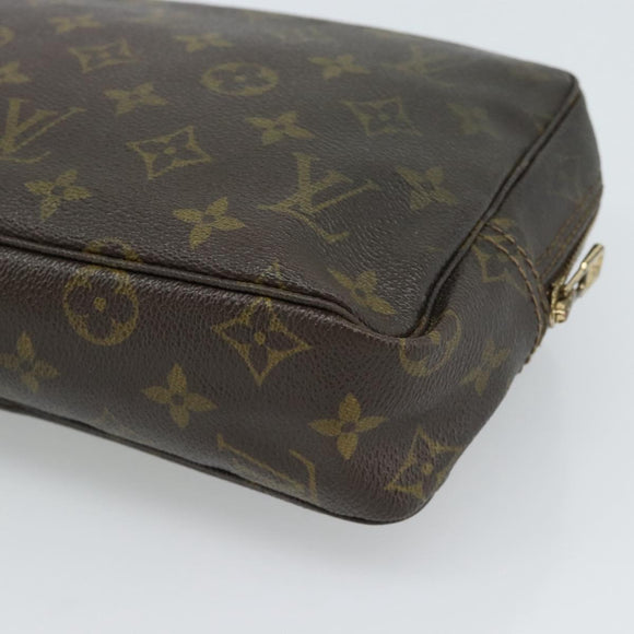 LOUIS VUITTON Monogram Trousse Toilette 23 Clutch Bag M47524 LV Auth 186888