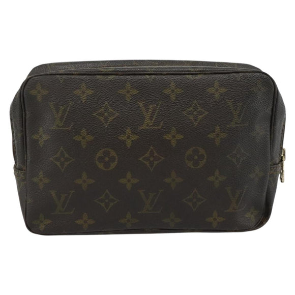 LOUIS VUITTON Monogram Trousse Toilette 23 Clutch Bag M47524 LV Auth 186888