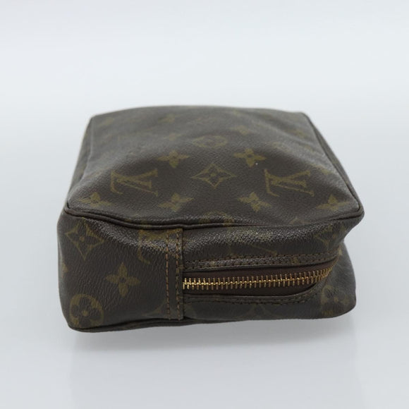 LOUIS VUITTON Monogram Trousse Toilette 23 Clutch Bag M47524 LV Auth 186888