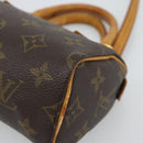 LOUIS VUITTON Monogram Mini Speedy Hand Bag M41534 LV Auth 186889-15