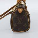 LOUIS VUITTON Monogram Mini Speedy Hand Bag M41534 LV Auth 186889-3