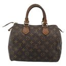 LOUIS VUITTON Monogram Speedy 25 Hand Bag M41528 LV Auth 186893-2