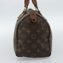 LOUIS VUITTON Monogram Speedy 25 Hand Bag M41528 LV Auth 186893-4