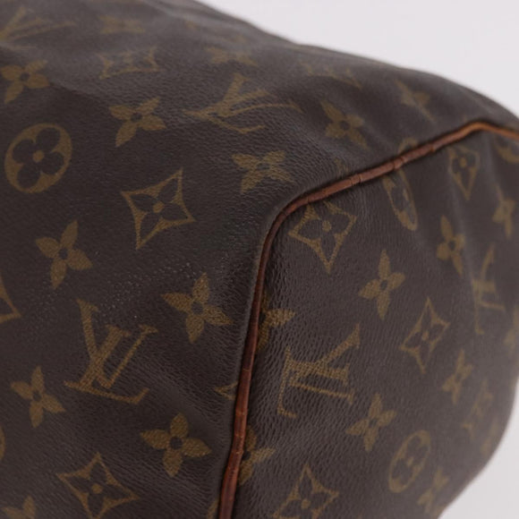 LOUIS VUITTON Monogram Speedy 30 Hand Bag M41526 LV Auth 186894
